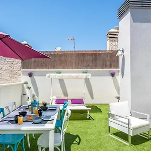 Apartamento Atico Terraza Privada Piscina Centro Ac Nuevo 1hab, Málaga